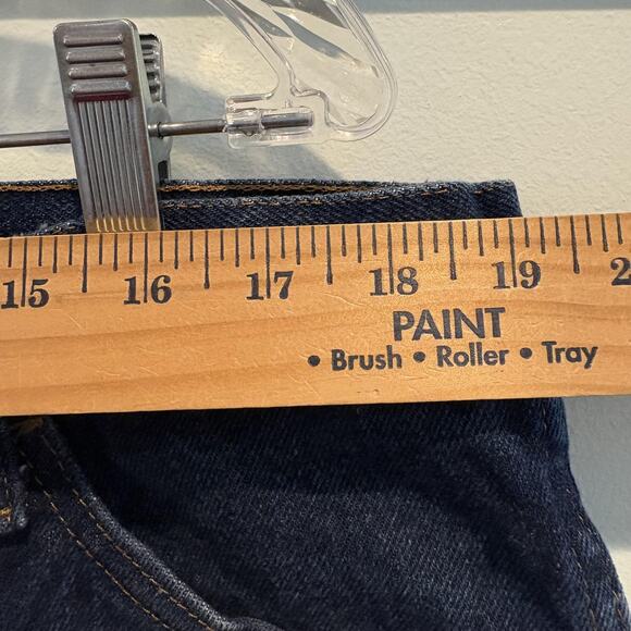 Rustler Jeans Mens 38x29 Blue Denim Relaxed Fit Straight Leg Classic 87619PW - Picture 10 of 13